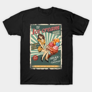 Ice Cream Vintage T-Shirt